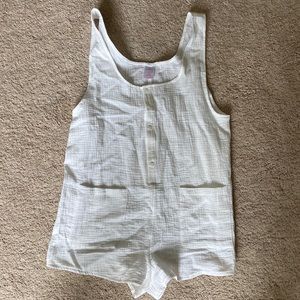 NWOT Small Pool Cover up/Romper